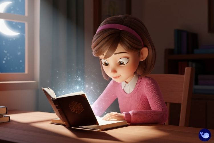 Ay Işığında Yüzen Kitap
