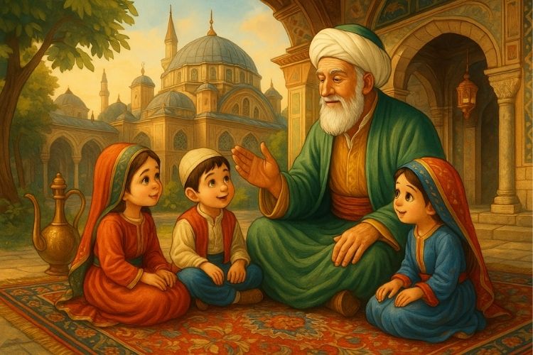 Kuran’dan, peygamberlerden ve İslam ahlakından esinlenmiş hikâyeler.